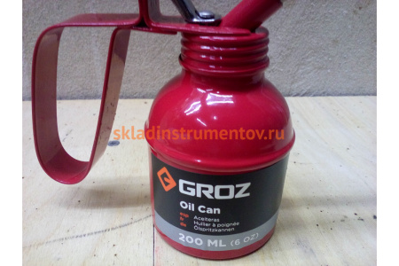 Рычажная маслёнка GROZ РТ GR41431 - MP22R/F