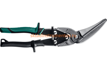 Ножницы по металлу Kraftool Alligator, правые удлинённые, Cr-Mo, 280 мм 2328-RL
