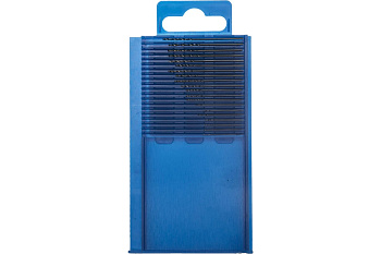 Набор сверл по металлу ПРОФЕССИОНАЛ (20 шт; Р6М5; 0.33-1.0 мм) Зубр 29625-H20-P