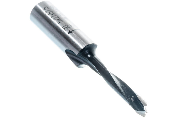 Сверло HW (5x27x57.5 мм; Z 2+2; S 10x27 мм; RH) для присадочного станка CMT 310.050.11