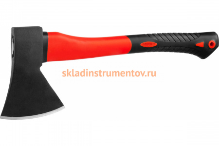 Кованый топор MIRAX 1000 с фибергласовой рукояткой 380 мм /общий вес 1200 г/ 20601-10_z02
