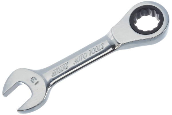 Набор комбинированных трещоточных коротких ключей 8-17мм 9шт JTC-5051