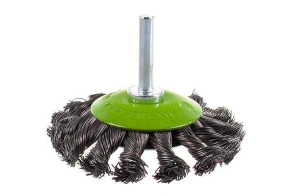 Щетка крученая конусная 75 мм для дрели Дело Техники 272275