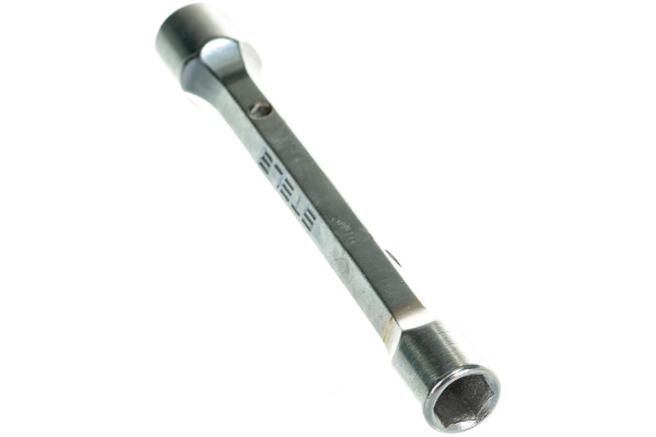 Торцевой усиленный ключ-трубка 8х10мм, CrV STELS 13768