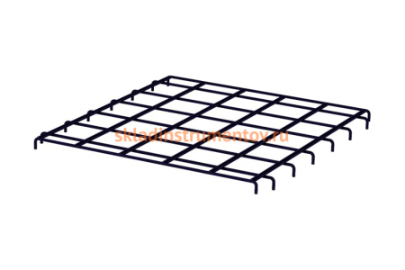 Полка для Ролл К 1 700x780 мм цинк  RUSKLAD Полка Ролл К 1 цинк