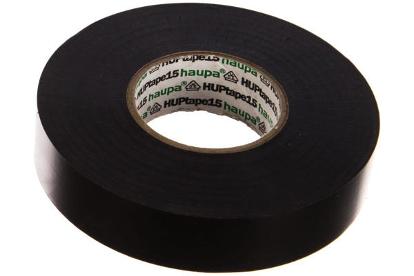 Изолента HAUPA ПВХ 19 мм x 33 м черный 263882