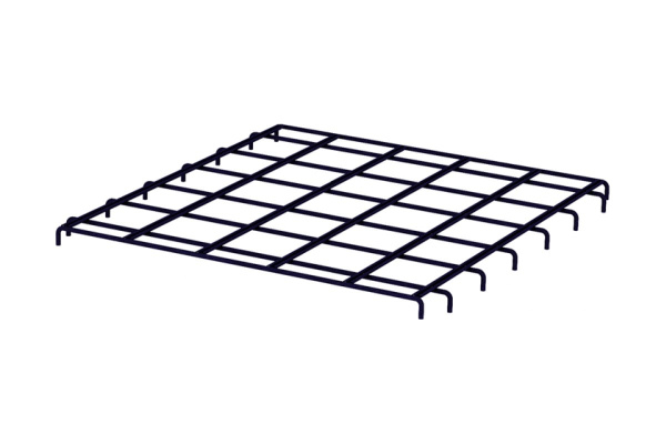 Полка для Ролл К 1 700x780 мм цинк  RUSKLAD Полка Ролл К 1 цинк