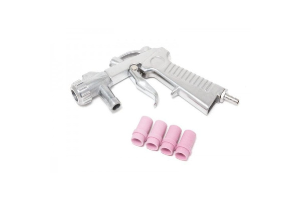 Пистолет пескоструйный для малых камер с форсунками 4 шт. AE&T T063M