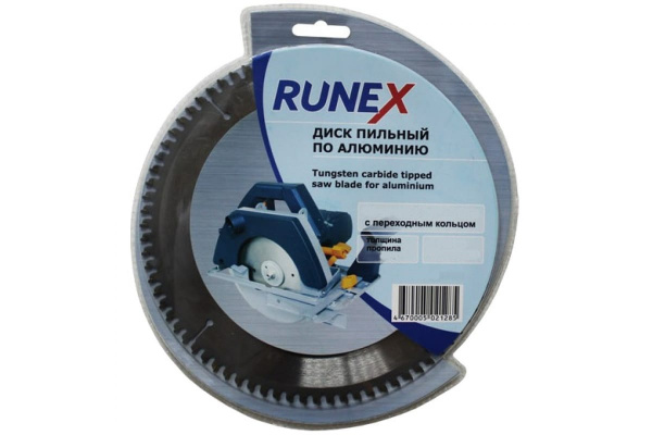 Диск пильный по алюминию (250х32/30 мм; Z80) Runex 553005