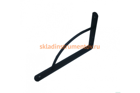 Выпуклый кронштейн для полок MFK-TORG 295х195мм черный SB-28 К-28-295х195