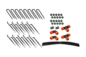 Расширительный комплект для системы капельного полива от водопровода Grinda 20 растений 425271