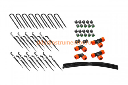 Расширительный комплект для системы капельного полива от водопровода Grinda 20 растений 425271