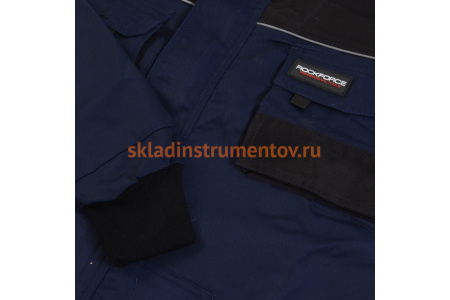 Рабочая куртка со вставками ROCKFORCE 8 карманов RF-WCL03-LD
