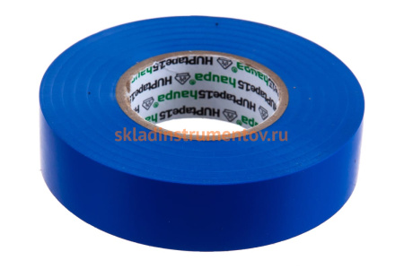 Изолента ПВХ HAUPA 19 мм x 25 м, цвет синий 263910