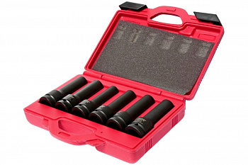 Набор двенадцатигранных ударных торцевых головок 3/4" TORX E18-E24 L=110мм 6шт JTC-J606E