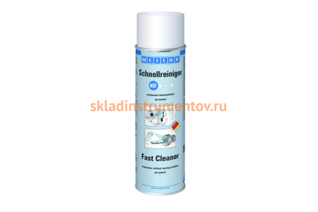 Очиститель WEICON Fast Cleaner 500 мл, спрей wcn11212500