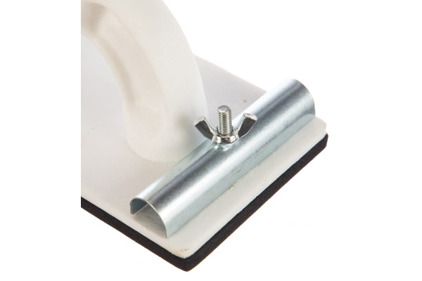 Брусок для шлифовальной бумаги 80х230 мм, с винтовым зажимом Biber 70853 тов-080356