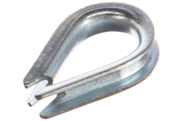 Коуш ЗУБР DIN 6899, 5мм, 2 шт, оцинкованный, 304496-05 Коуш ЗУБР DIN 6899, 5мм, 2 шт, оцинкованный, 304496-05