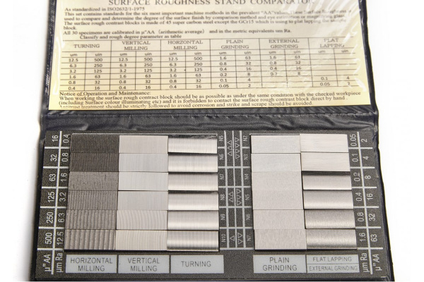 Набор образцов шероховатости поверхности ZITOM 30шт, Ra 0.05 - 12.5 ks00002