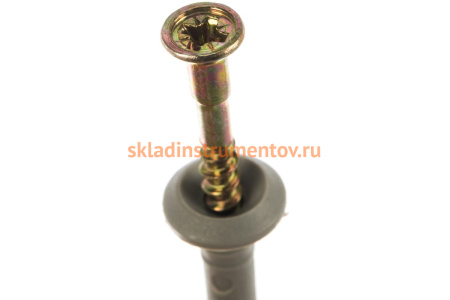 Дюбель-гвоздь полипропиленовый с грибовидным бортиком 1700 шт. (6х40 мм; ТФ0) Зубр 4-301350-06-040