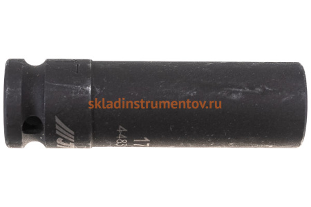 Головка торцевая 1/2” 17 12-ти гранная ударная тонкостенная L=82мм JTC 448317