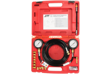 Тестер давления масла КПП с двумя манометрами в кейсе JTC-4250