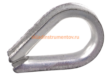 Коуш ЗУБР DIN 6899, 3мм, 2 шт, оцинкованный, 304496-03 Коуш ЗУБР DIN 6899, 3мм, 2 шт, оцинкованный, 304496-03