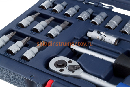 Набор инструментов Станкоимпорт на 1/4" 22 предмета CS-2022PMQ