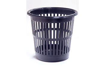 Корзина для бумаг ТАРА.РУ 14л, чёрный 23427