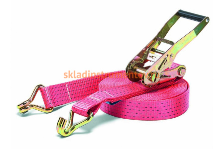 Стяжной ремень для крепления груза 10м, 2,5/5,0тн РОМЕК 50.25.3.0 2000000002606