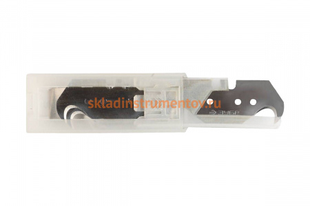 Крюковидные лезвия Зубр улучшенная инструментальная сталь У8А тип S24 3 шт. 09714-24-3