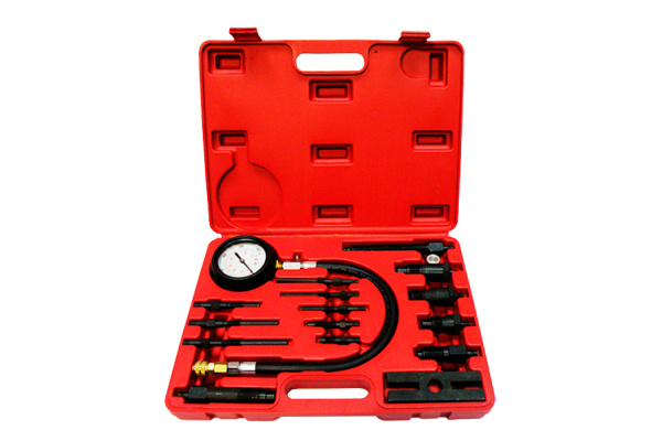 Компрессометр для дизельных грузовиков с 14 адаптерами AV Steel, AV-925005