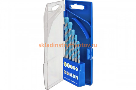 Набор сверл универсальных Эксперт (5 шт; 4, 5, 6, 8, 10 мм) ПРАКТИКА 640-339