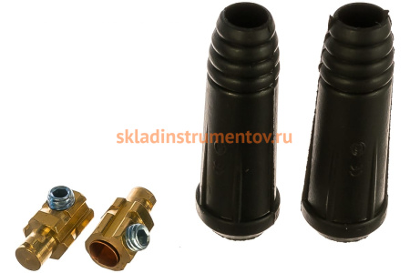 Вилка кабельная 2 шт/уп VARTEG 10-25 Foxweld 6604