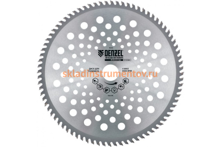 Диск для триммера, 40 зубьев DENZEL 96340