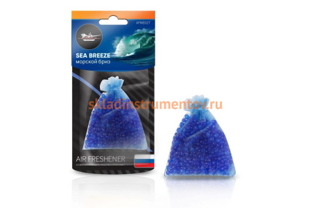 Подвесной ароматизатор Airline Мешочек с гранулами морской бриз AFME027