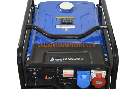 Бензогенератор ТСС SGG 6000 EH3U, 030008