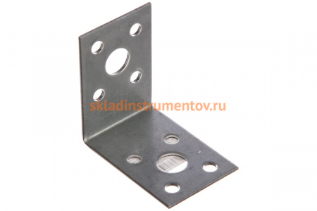 Крепежный уголок СИБРТЕХ 2,0 мм, кU 50x50x35 мм P 46401