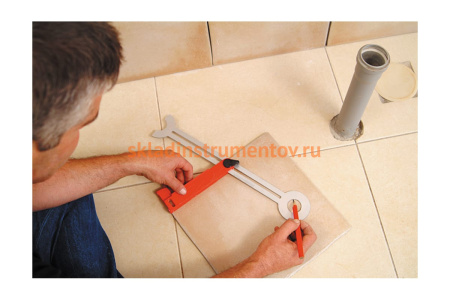 Керамический маркер для отверстий 75мм, 32мм Kapro 303