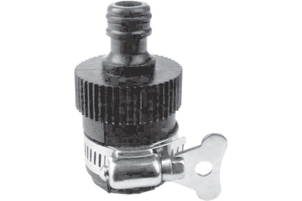 Адаптер внешний с хомутом 3/4" КУРС 76421