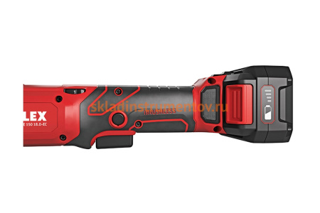 Аккумуляторная ротационная полировальная машинка FLEX PE 150 18.0-EC/5.0 P-Set 461229