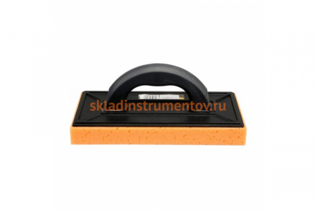 Терка VOREL 270х130х30мм с накладкой из поролона, надрезная 6532