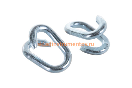 Соединитель цепей оцинкованный 2 шт. (4 мм; ТФ6) Зубр 4-304576-04 Соединитель цепей оцинкованный 2 шт. (4 мм; ТФ6) Зубр 4-304576-04