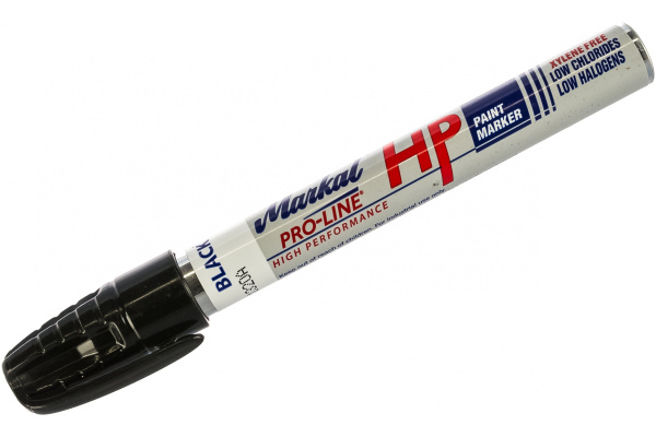 Маркер для замасленных поверхностей Markal Pro-Line HP, 3 мм, чёрный 96963