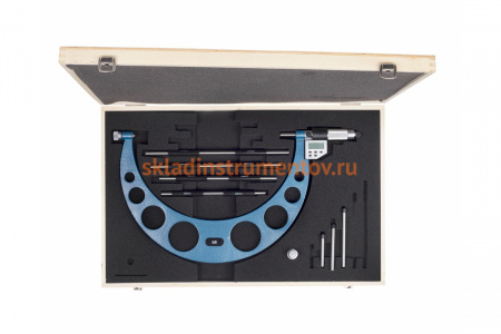 Микрометр ЧИЗ МКЦ- 300 0,001 электронный 5-кн./200-300/ 118687