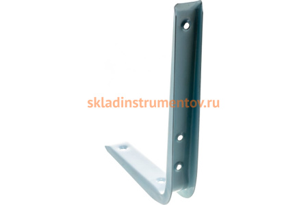 Стальной кронштейн СИБРТЕХ 150х200 мм белый 94032