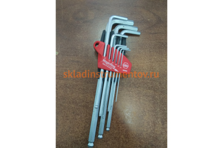 Набор шестигранных ключей со сферической головкой MagicRing 9шт Wiha ProStar SB369R S9 20712