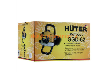 Мотобур Huter GGD-62 70/13/18