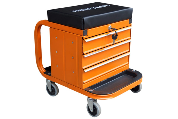 Табурет механика с инструментальными ящиками WIEDERKRAFT WDK-65862