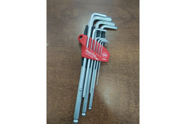 Набор шестигранных ключей со сферической головкой MagicRing 9шт Wiha ProStar SB369R S9 20712